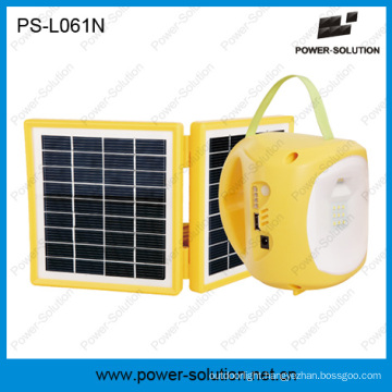 2W Solar Energy Saving Lantern with Rechargeable 4500mAh Battery